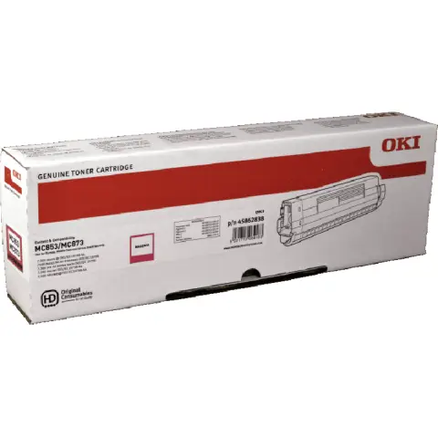 Toner OKI 45862838 Magenta do drukarek (Oryginalny) [7.3k]